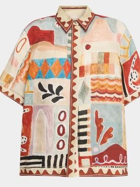 ALEMAIS Michelle Linen Shirt 2026 style